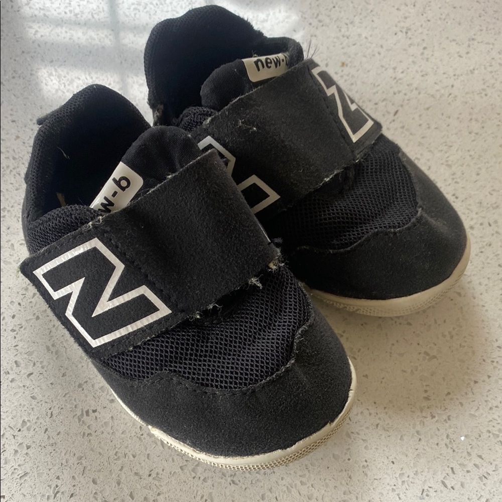 New Balance Kids Black Sneakers
